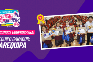 Estudiantes de Arequipa presentan iniciativa digital que impulsa habilidades financieras esenciales en escolares
