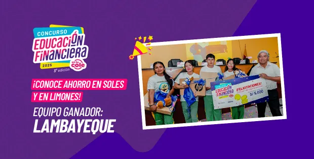 Estudiantes de Lambayeque proponen crear una cooperativa escolar para fomentar el ahorro desde el colegio